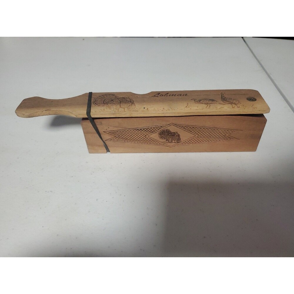 Lohman Dual Chamber Wooden Turkey Box Call